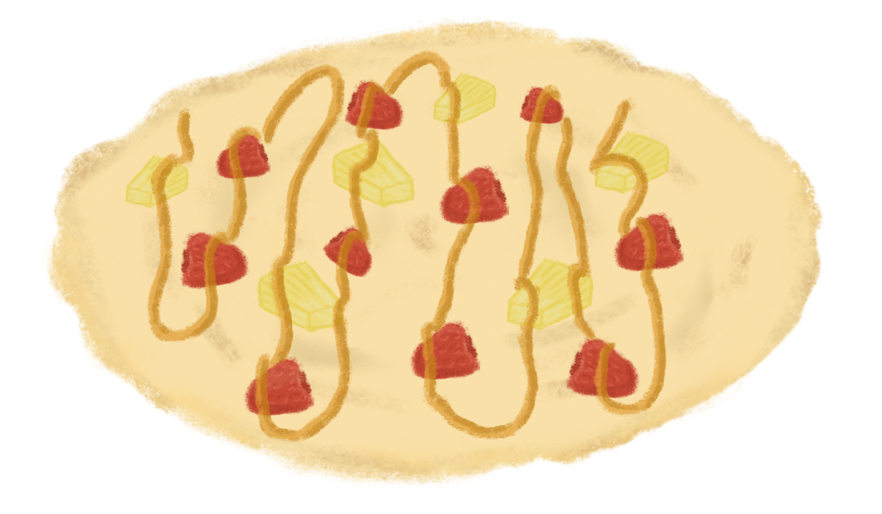 Pannenkoek met bessen